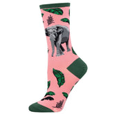 Asian Elephant 6 Pack - Cotton Crew